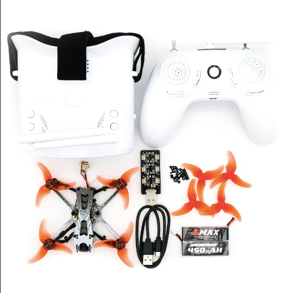 FPV Racing Drone EMAX Tiny-Hawk II Freestyle  + Controller & Goggles